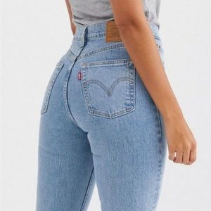 COPY - Levi's Premium Ribcage High Rise Bootcut Jeans Samba Tango Light